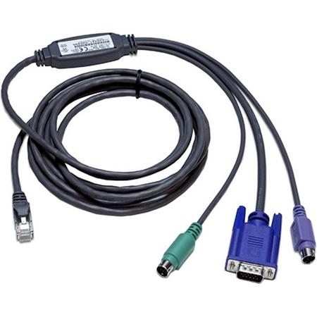 DELL A7485904 toetsenbord-video-muis (kvm) kabel Zwart 3,05 m