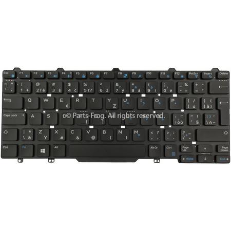Dell 7N1D8 Tsjech/Slovaaks QWERTY Laptop Toetsenbord (Origineel)