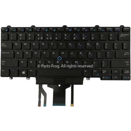 Dell F2X80 US Int QWERTY Laptop Toetsenbord Verlicht (Origineel)