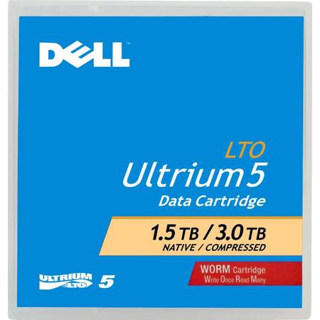 Dell LTO Ultrium 5 WORM (Write Once Read Many) 1.5TB / 3.0TB Data Cartridge