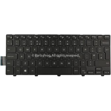Dell X5H9F UK QWERTY Laptop Toetsenbord Verlicht (Origineel)