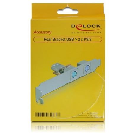 DeLOCK 61589 USB 2.0 interfacekaart/-adapter