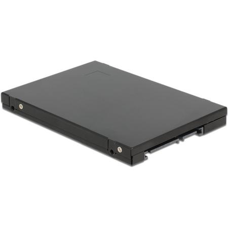 DeLOCK 62594 SSD enclosure Zwart, Groen opslagbehuizing