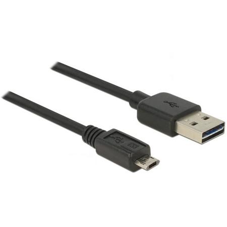 DeLOCK 83851 3m USB A USB B Mannelijk Mannelijk Zwart USB-kabel