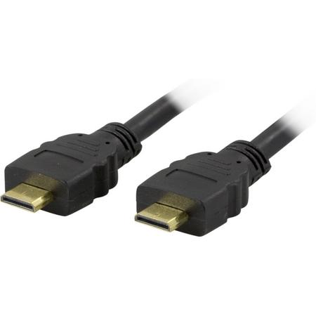 DELTACO HDMI-161 Mini HDMI naar Mini HDMI kabel - 1 meter