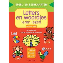 Deltas Educatief Boek Letters En Woordjes Leren Lezen