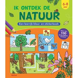   Kleur- En Stickerboek Ik Ontdek De Natuur