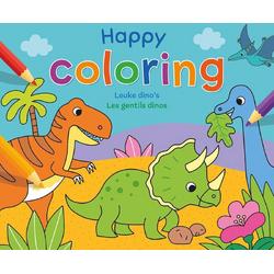 Happy Coloring - Leuke dinos / Happy Coloring - Les gentils dinos