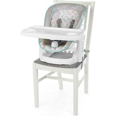 Baby EetStoel - ZINAPAPS BENSON Kinderstoel en boosterstoel voor babys en peuters, ruimtebesparend, groeit met het kind, gemakkelijk schoon te maken en gemakkelijk te dragen -  (WK 02124)