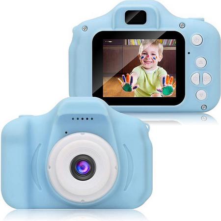 Denver KCA-1330 - Camera voor kinderen - Kindercamera - Speelgoedcamera - Digitaal -  Full HD - foto en video - 7 filters - 28 fotolijsten - 3 spelletjes - Blauw