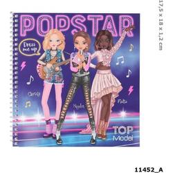 TOPModel Dress Me Up stickerboek POPSTAR
