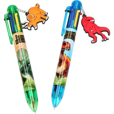Depesche Dino World 6 kleuren pen