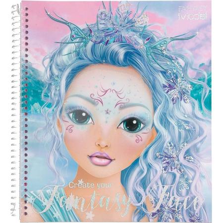Fantasy Model Create your Fantasy Face kleurboek