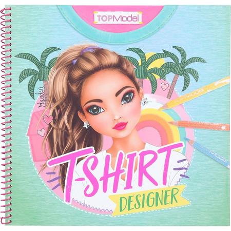 TOPModel T-shirt Designer kleuboek