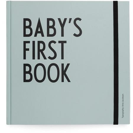 Design Letters Babys first book mint