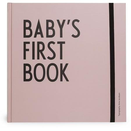 Design Letters babys first book oud roze