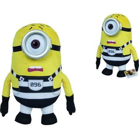 Despicable Me 3 - Minions in jail Carl pluche knuffel (36cm)
