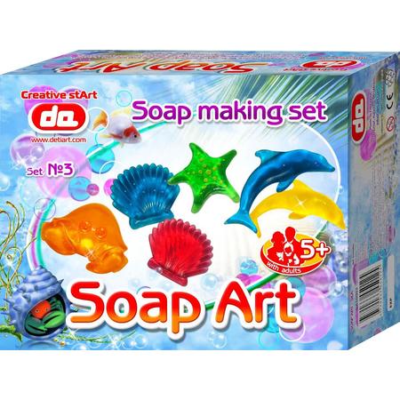 Deti Art Soap Art - Startersset zeepmaken - Zeedieren