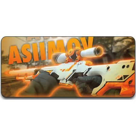 AWP Asiimov - Gaming Muismat - 70 X 30 CM -Speed - CS:GO - Counterstike