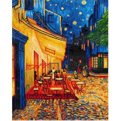     painting Cafe at Night, Van Gogh (52x42 cm)
