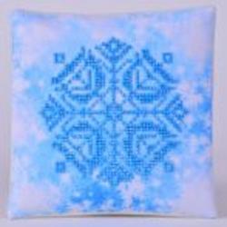 Diamond Dotz   painting Kussen Snowflake (18x18 cm)