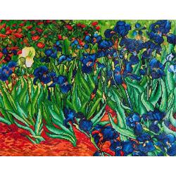     painting Needle Art Irises Van Gogh Diamond Painting(71x56 cm)