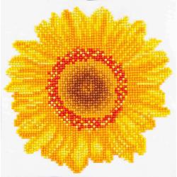   ® Needle Art Happy Day Sunflower Diamond Painting (20x20 cm)