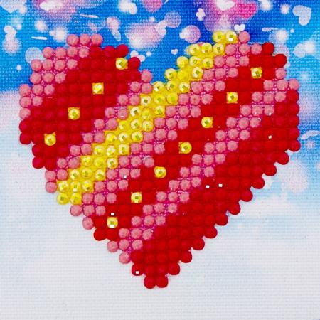 Diamond Dotz ® Patchwork Heart (7.6x7.6 cm)