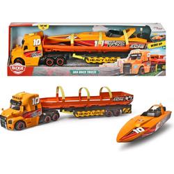 Dickie Toys Truck en Speedboot - 41 cm - Speelgoedvoertuig