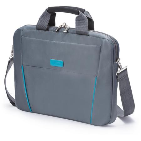 Dicota Slim Case BASE 13 inch - Laptoptas / Grijs en Blauw
