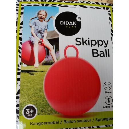 Didak Play Kangoeroebal 50 Cm - Rood - Skippybal