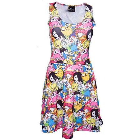 Adventure Time - All Over Print Dames Jurk - M