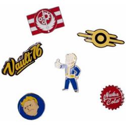 Fallout 76: Set of 6 Metal Pins