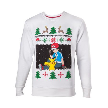 Merchandising POKEMON - Sweater Ash and Pikachu Christmas (M)