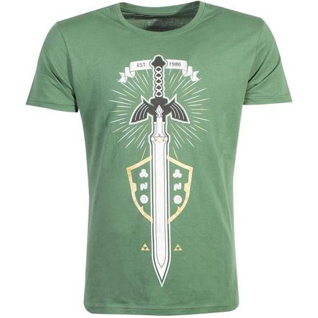 Zelda - The Master Sword Mens T-shirt - L MERCHANDISE