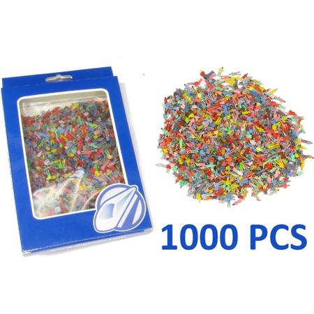 1000 gekleurde staande figuren N (1:160)