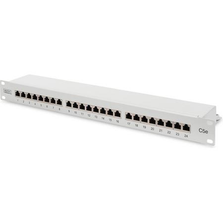 DN-91524S Digitus Patch Panel (patch paneel), CAT5E, Fully Shielded, 19