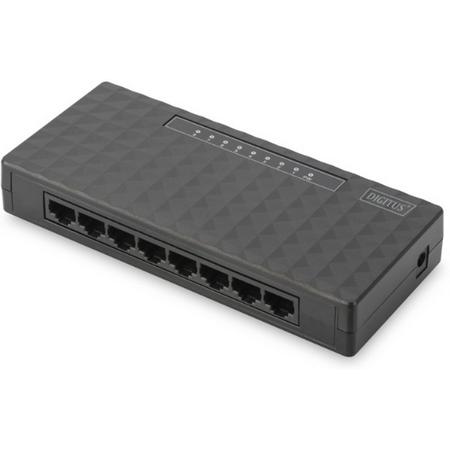 Digitus DN-80064 Gigabit Ethernet (10/100/1000) Zwart netwerk-switch