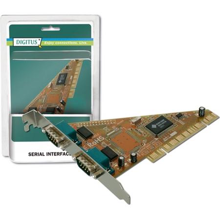 Digitus PCI Serial interface card interfacekaart/-adapter