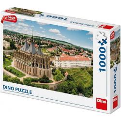 Dino Drone Puzzel Kutná Hora (Kathedraal van St. Barbara) 1000 stukjes
