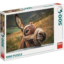 Dino Puzzel 500 st Donkey