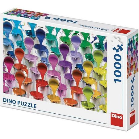 Dino Puzzel Kleuren 1000 stukjes