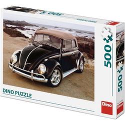 Dino Puzzel VW Kever op het Strand 500 stukjes