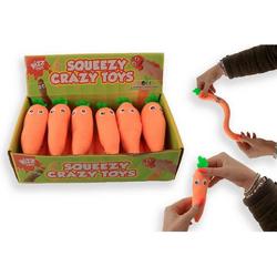 Knijpbaar Wortel - Speelgoed - Anti Stress - Squish Fidget - Squeeze wortel