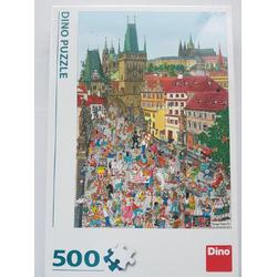 Puzzle 500 pcs Funny Praag