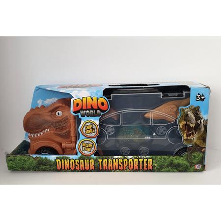 Dino Auto Transporter met 3 Dino Autos
