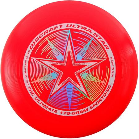 Discraft Ultra Star - Frisbee - rood combi