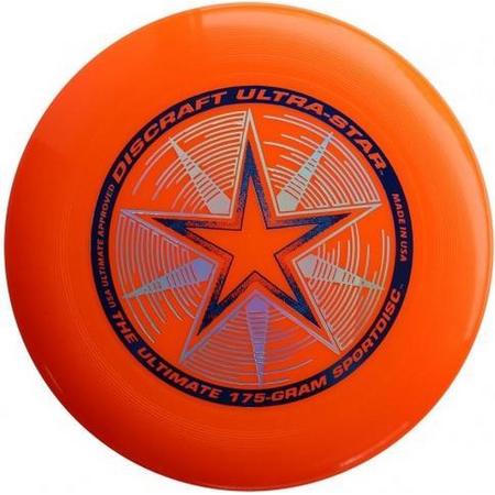 Ultra Star frisbee 27,5 cm 175 gram oranje
