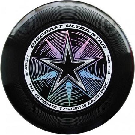 Ultra Star frisbee 27,5 cm 175 gram zwart