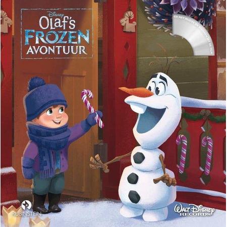 Olafs Frozen Adventure cd met muziek en stemmen uit de film